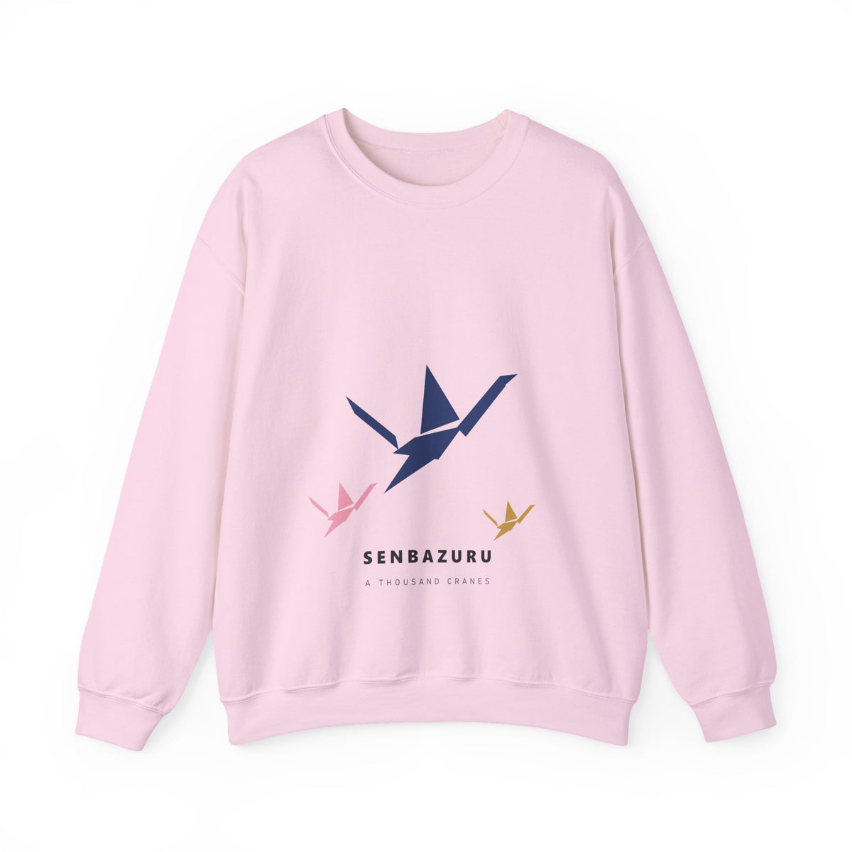 Senbazuru Sweatshirt in Light Pink