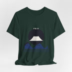 Fuji & Wave T-Shirt - original anime design, view 6