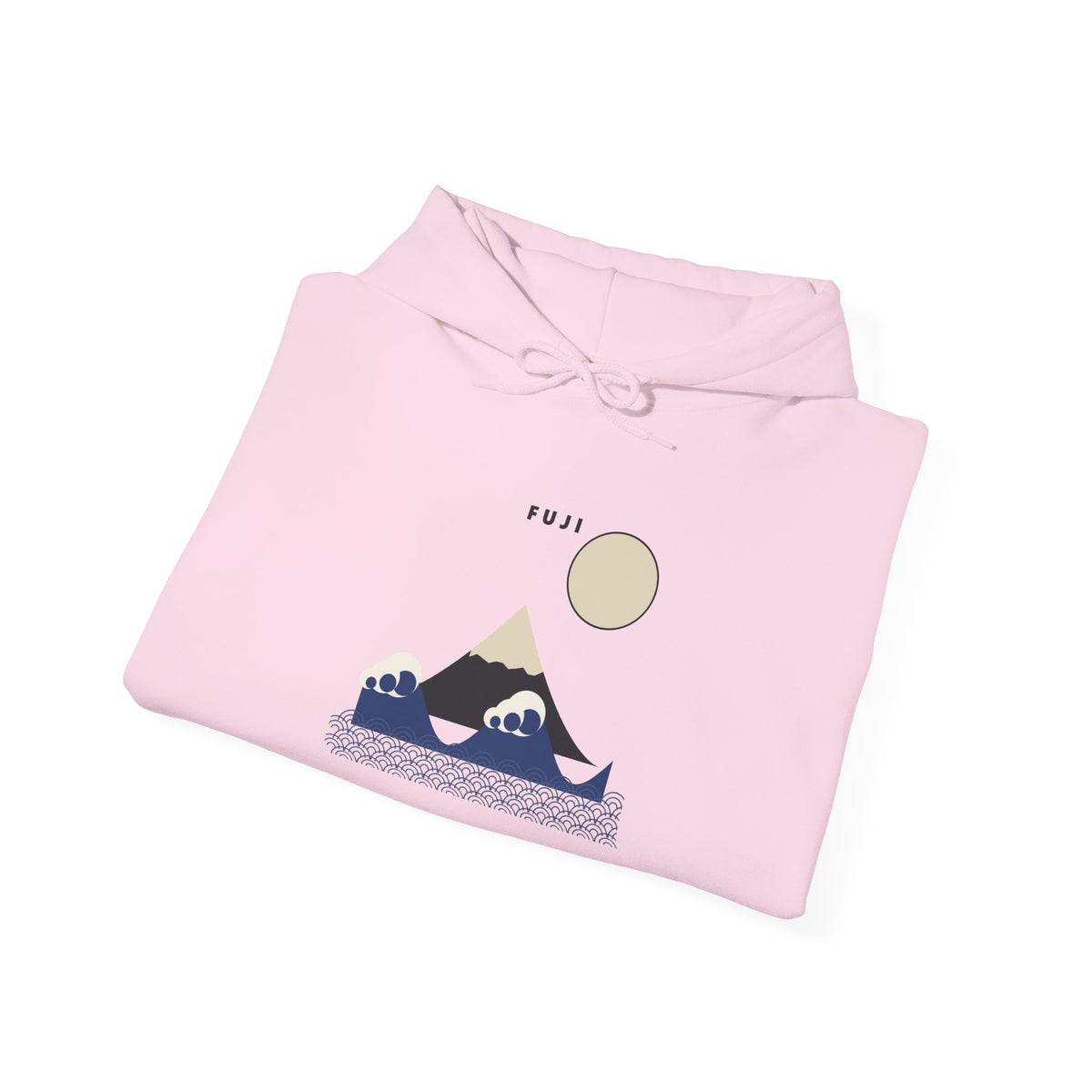 Fuji & Wave Hoodie - original anime design, view 36