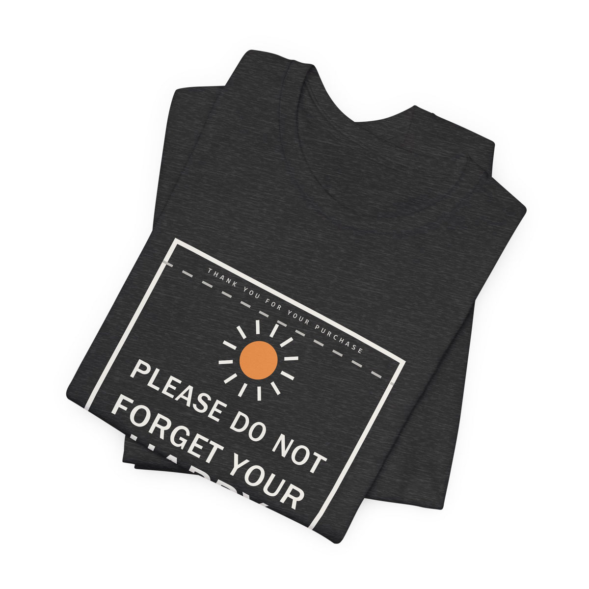 Please Do Not Forget Your Happy Funny Anime T-Shirt - original anime design, view 17