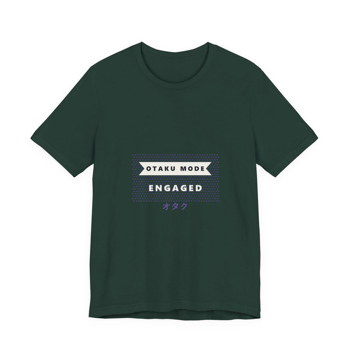 Otaku Mode T-Shirt in Forest