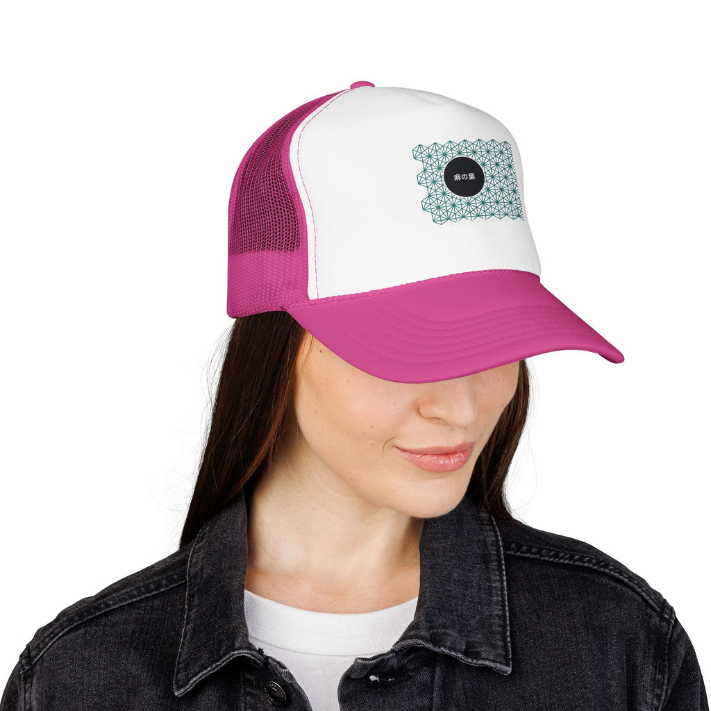 Asanoha Trucker Cap - original anime design, view 18