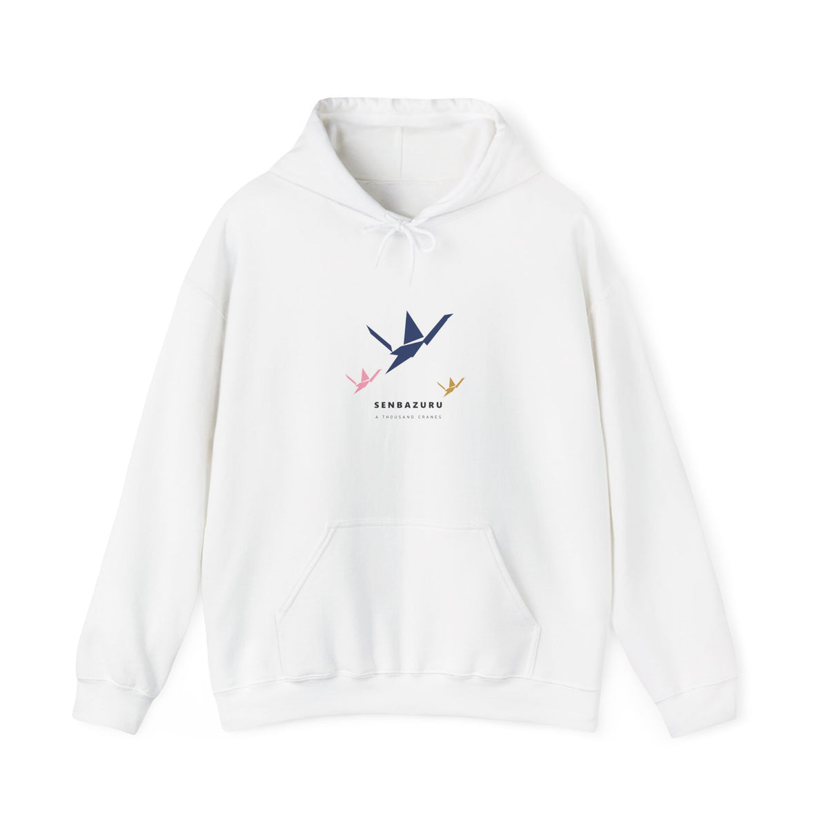 Senbazuru Hoodie in White