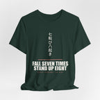 Fall Seven Times Anime T-Shirt - original anime design, view 13