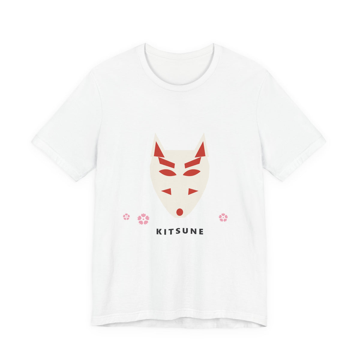 Kitsune Mask T-Shirt in White