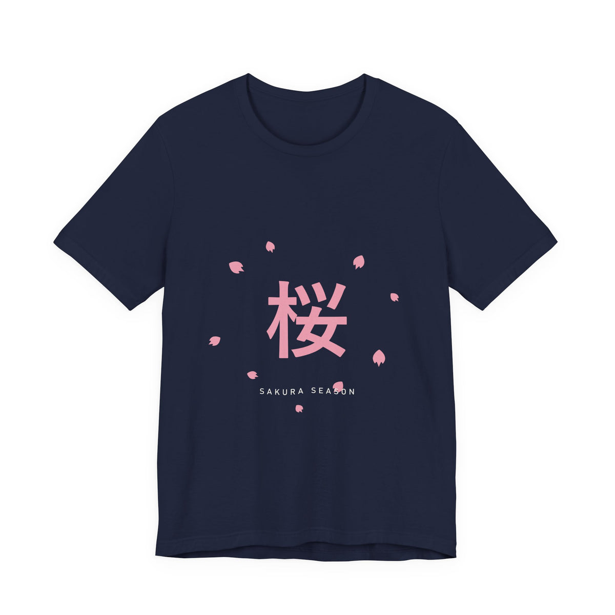 Sakura Season T-Shirt in Navy