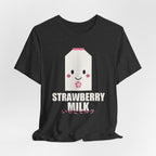 Strawberry Milk Anime T-Shirt - original anime design, view 19