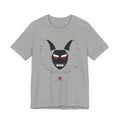 Oni Mask Anime T-Shirt in Athletic Heather