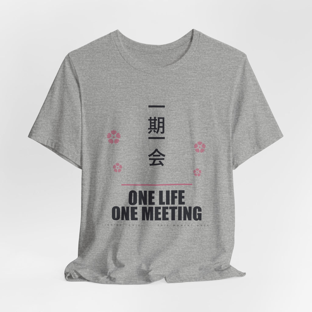 One Life One Meeting Anime T-Shirt - original anime design, view 16