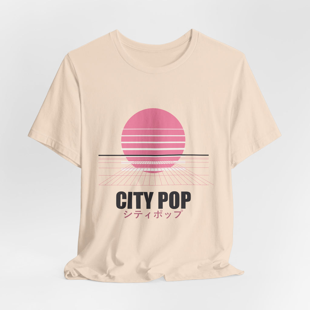 City Pop Anime T-Shirt - original anime design, view 10