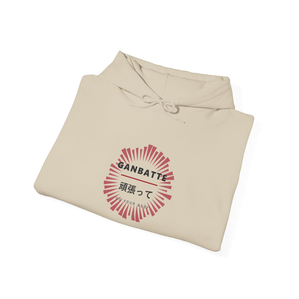 Ganbatte Hoodie - original anime design, view 12