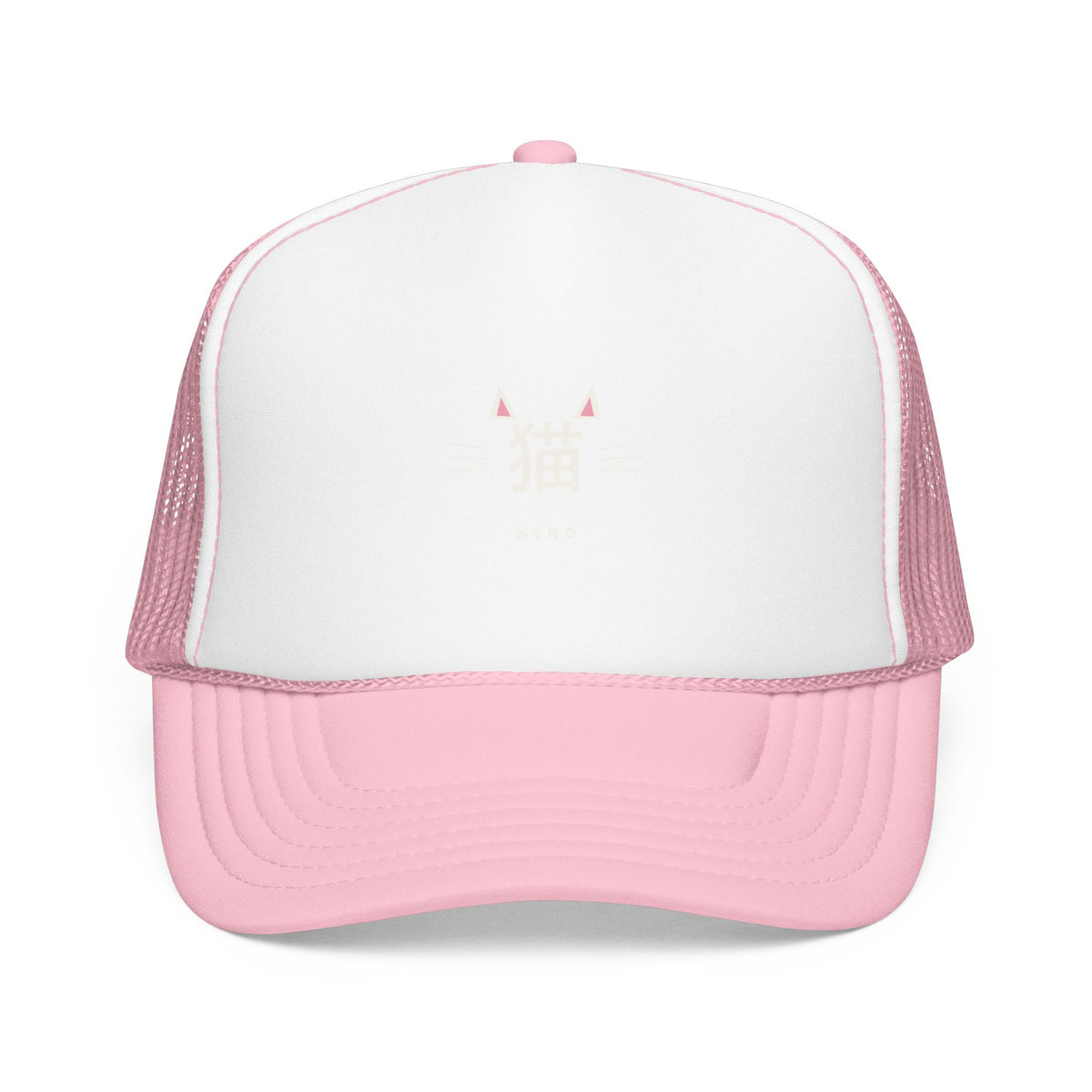 Neko Trucker Cap in Light Pink