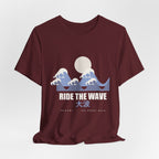 Ride The Wave Anime T-Shirt - original anime design, view 25