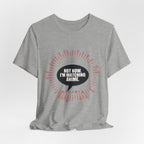 Not Now I'm Watching Anime T-Shirt - original anime design, view 16