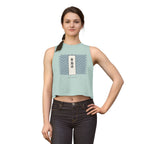 Seigaiha Crop Top - original anime design, view 11