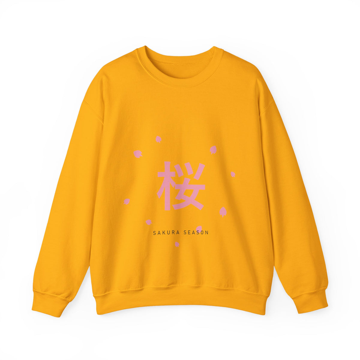 Sakura Season Sweatshirt in Gold