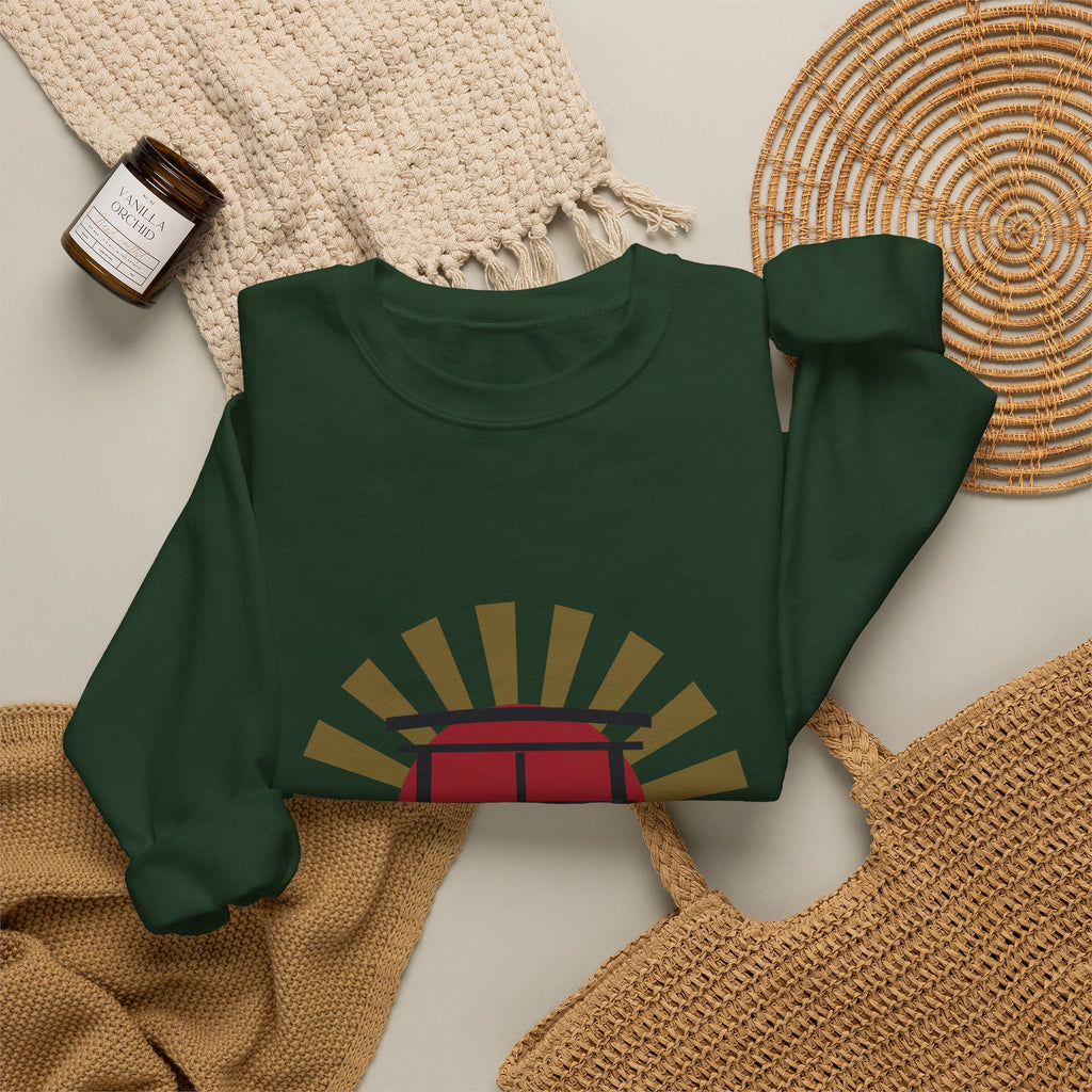 Torii Gate Sweatshirt - original anime design, view 30