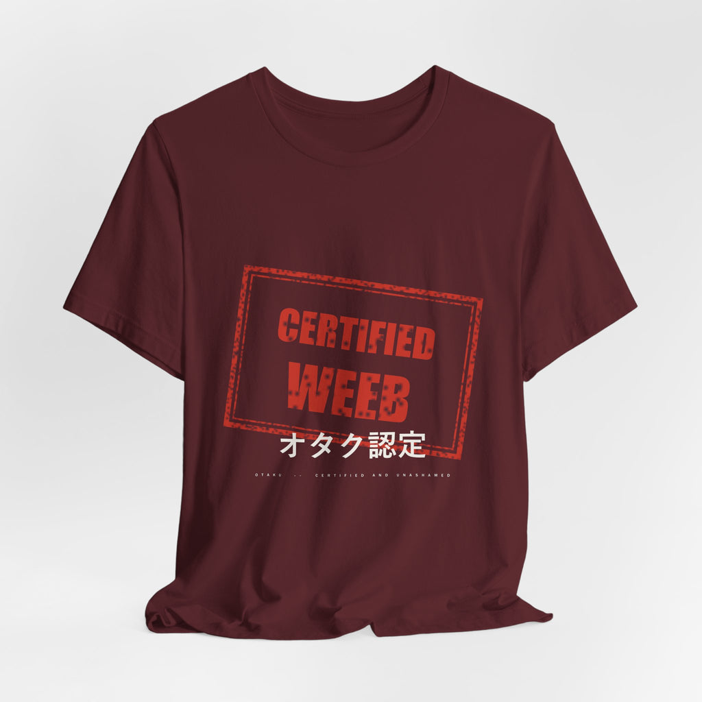 Certified Weeb Anime T-Shirt - original anime design, view 25