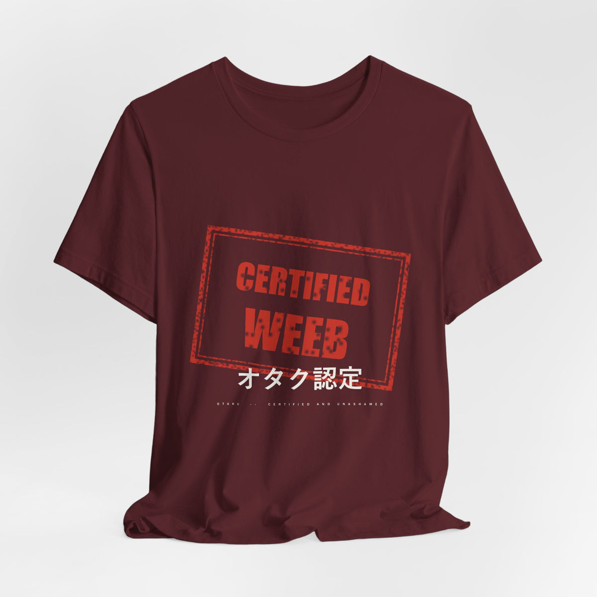 Certified Weeb Anime T-Shirt - original anime design, view 25