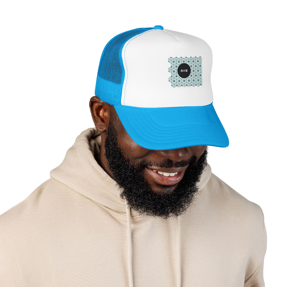 Asanoha Trucker Cap - original anime design, view 11