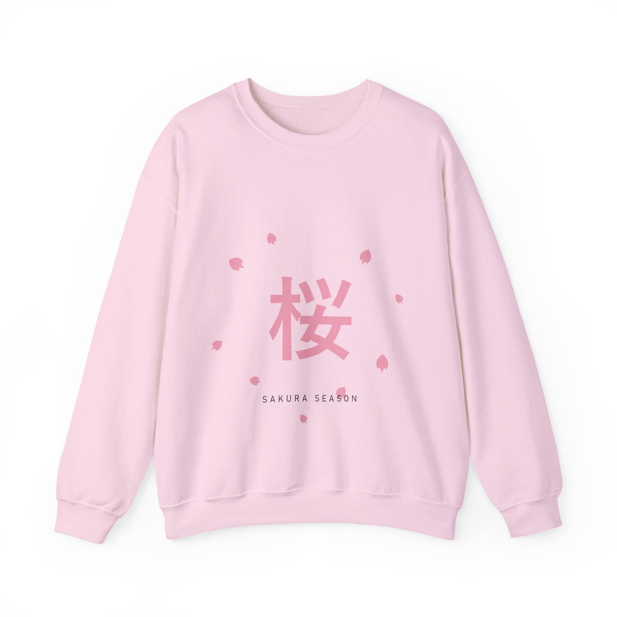 Sakura Season Sweatshirt in Light Pink