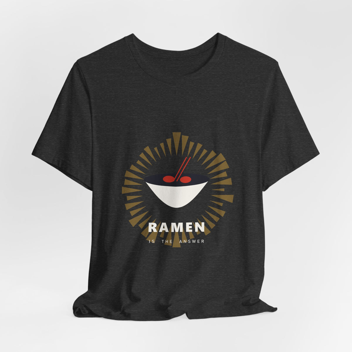 Ramen Is The Answer T-Shirt - original anime design, view 12