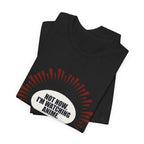 Not Now I'm Watching Anime T-Shirt - original anime design, view 6