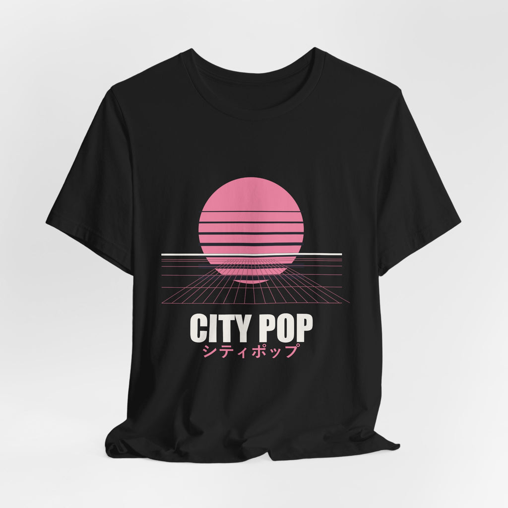 City Pop Anime T-Shirt - original anime design, view 7