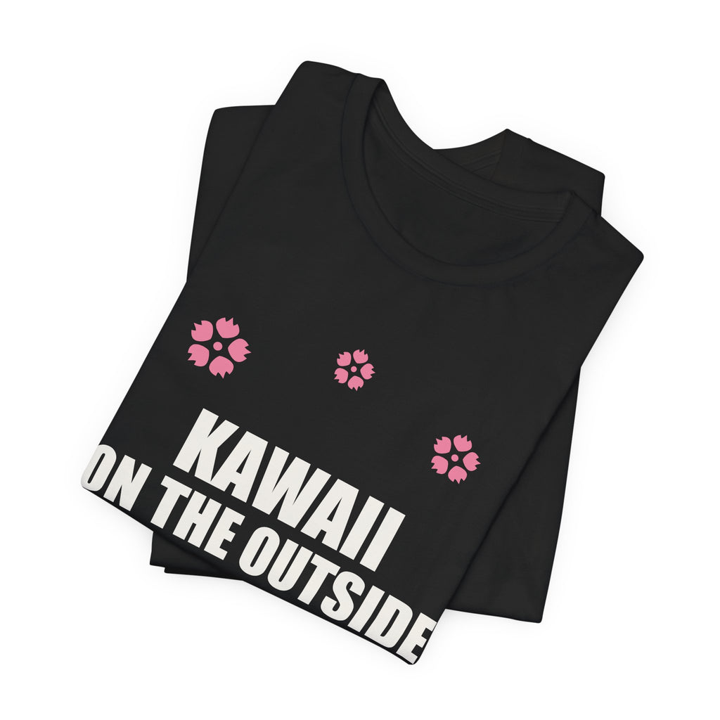 Kawaii But Feral Anime T-Shirt - original anime design, view 6