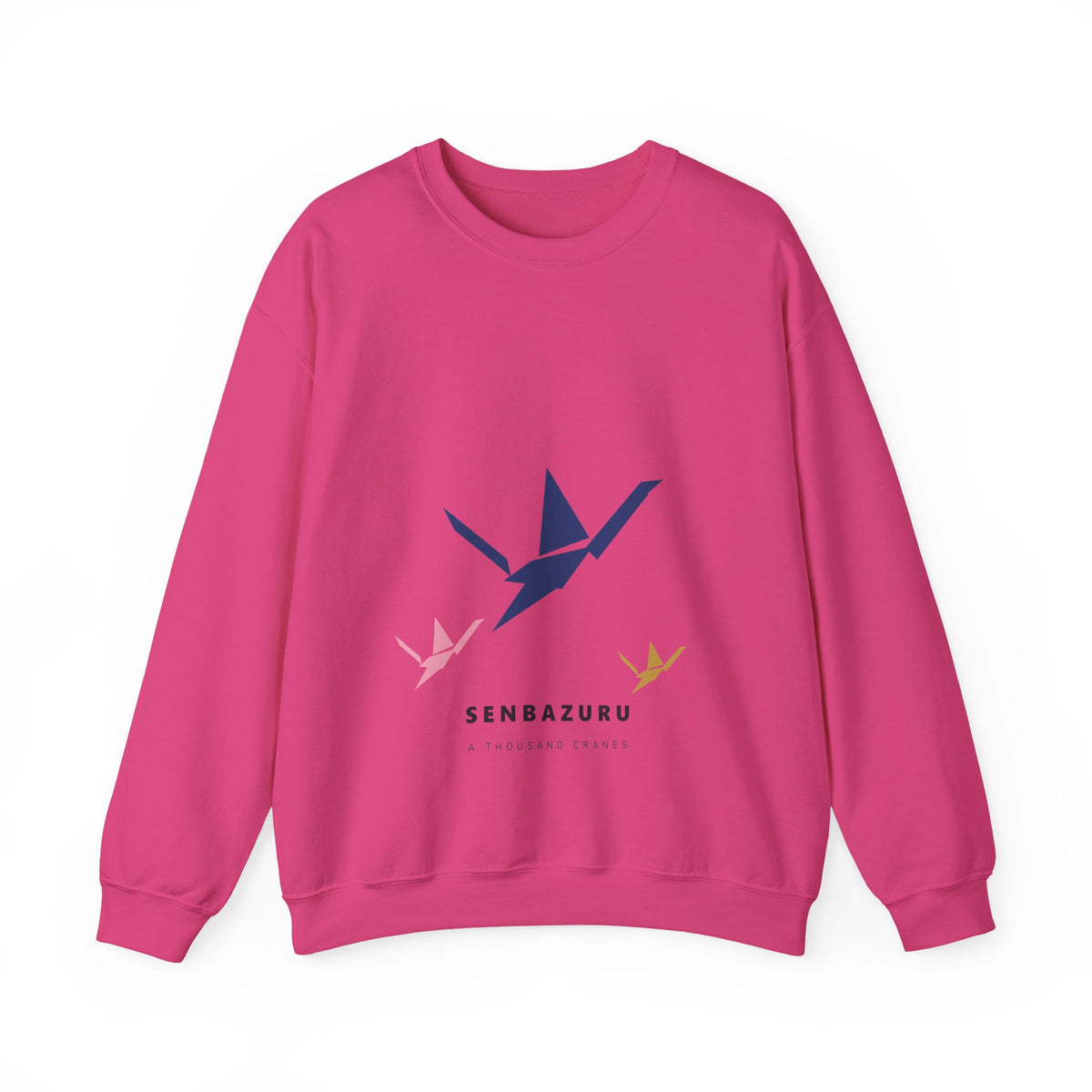 Senbazuru Sweatshirt in Heliconia