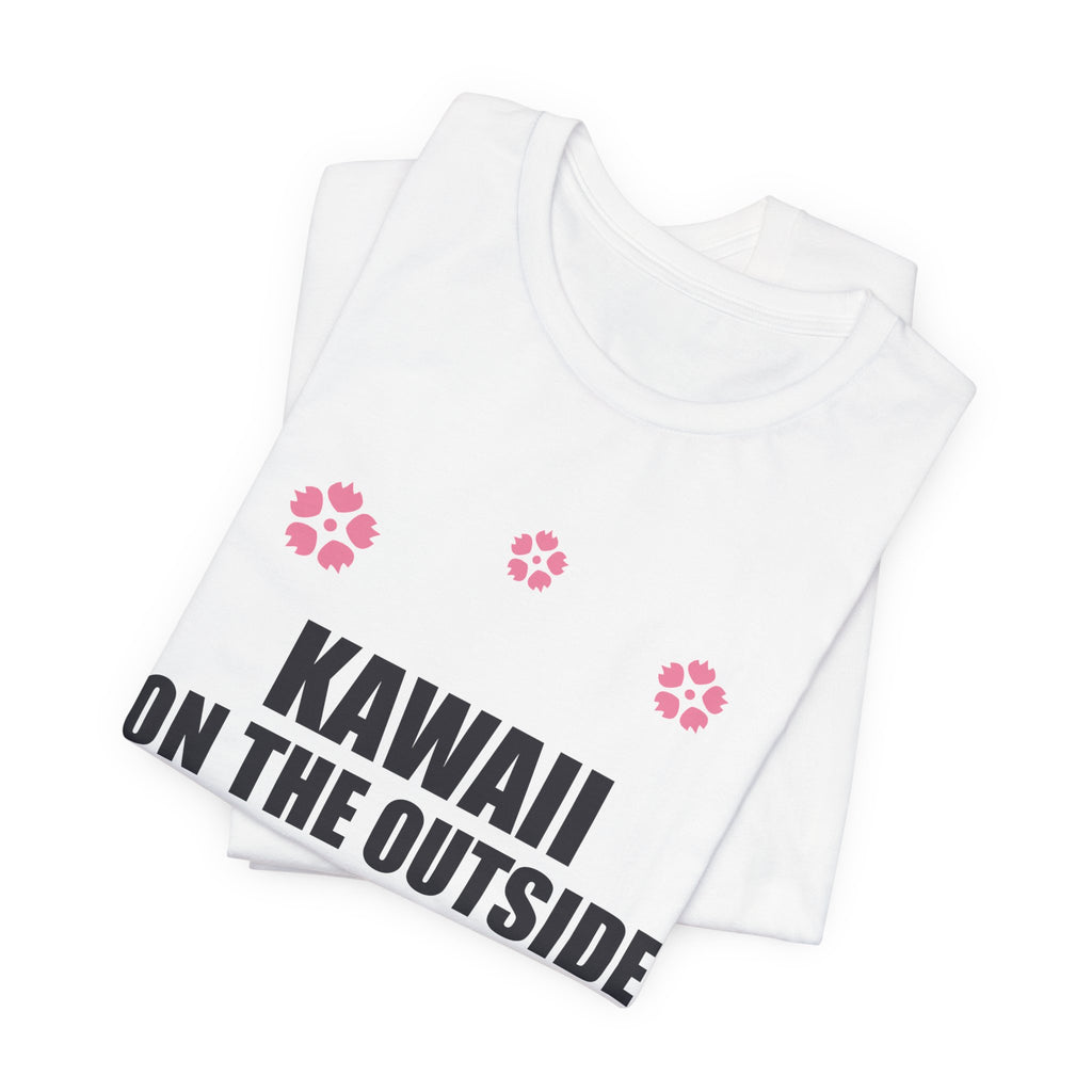 Kawaii But Feral Anime T-Shirt - original anime design, view 3