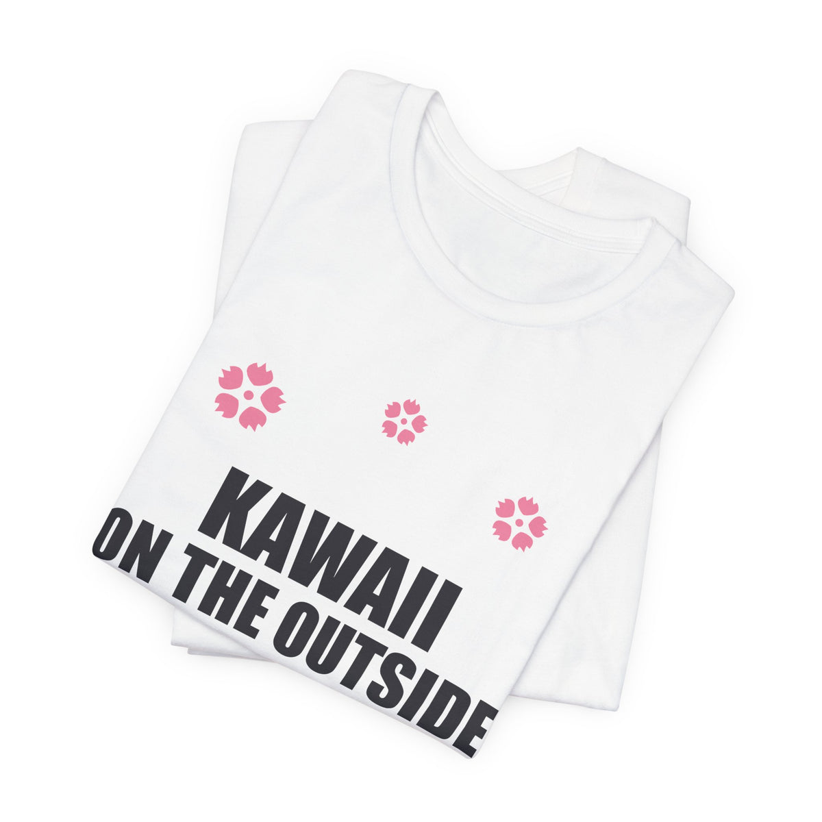 Kawaii But Feral Anime T-Shirt - original anime design, view 3