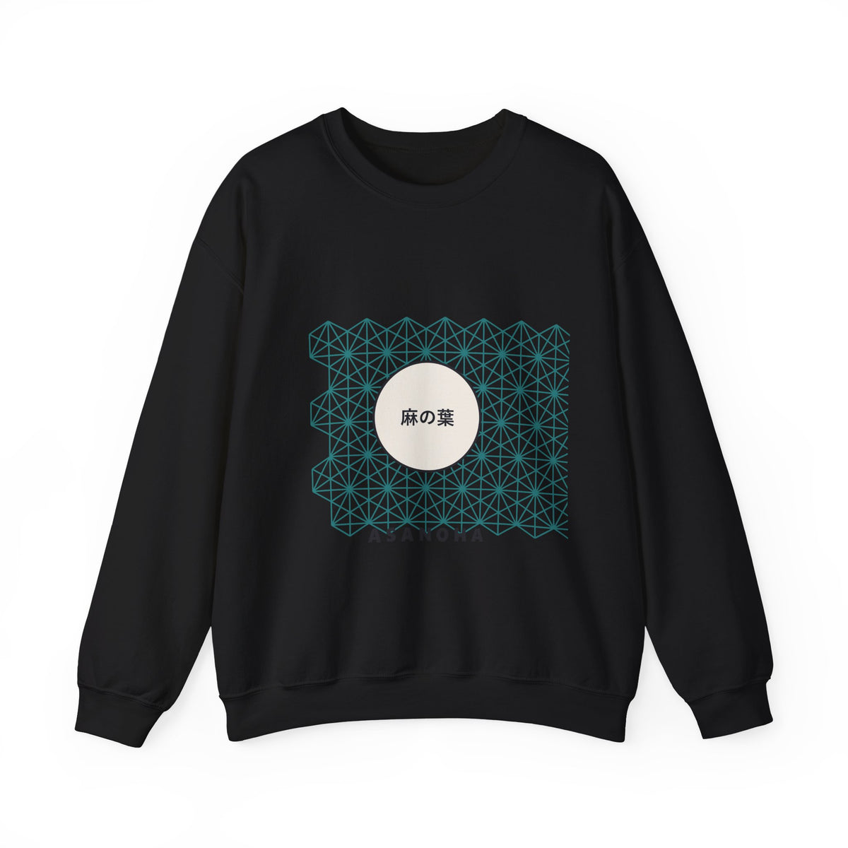Asanoha Sweatshirt in Black