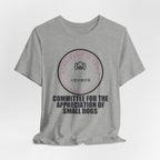 Committee For The Appreciation Of Small Dogs Funny Anime T-Shirt - original anime design, view 15