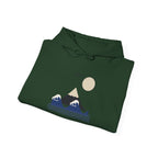 Fuji & Wave Hoodie - original anime design, view 24