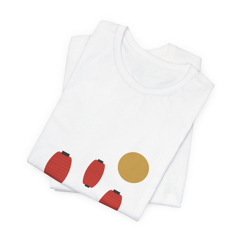 Matsuri Lanterns T-Shirt - original anime design, view 14
