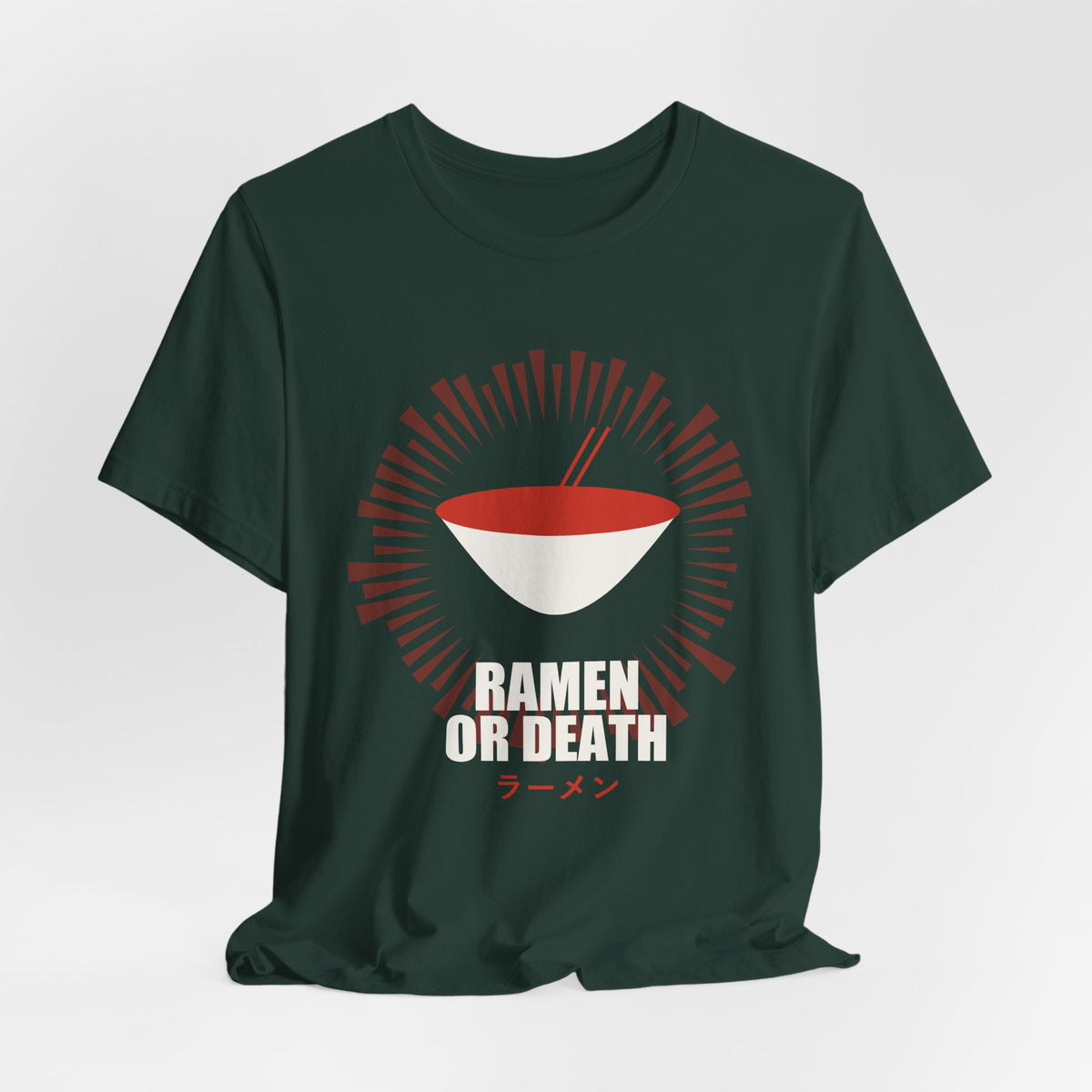 Ramen Or Death Anime T-Shirt - original anime design, view 13