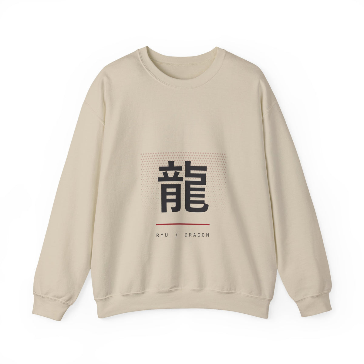 Ryu Dragon Sweatshirt in Sand