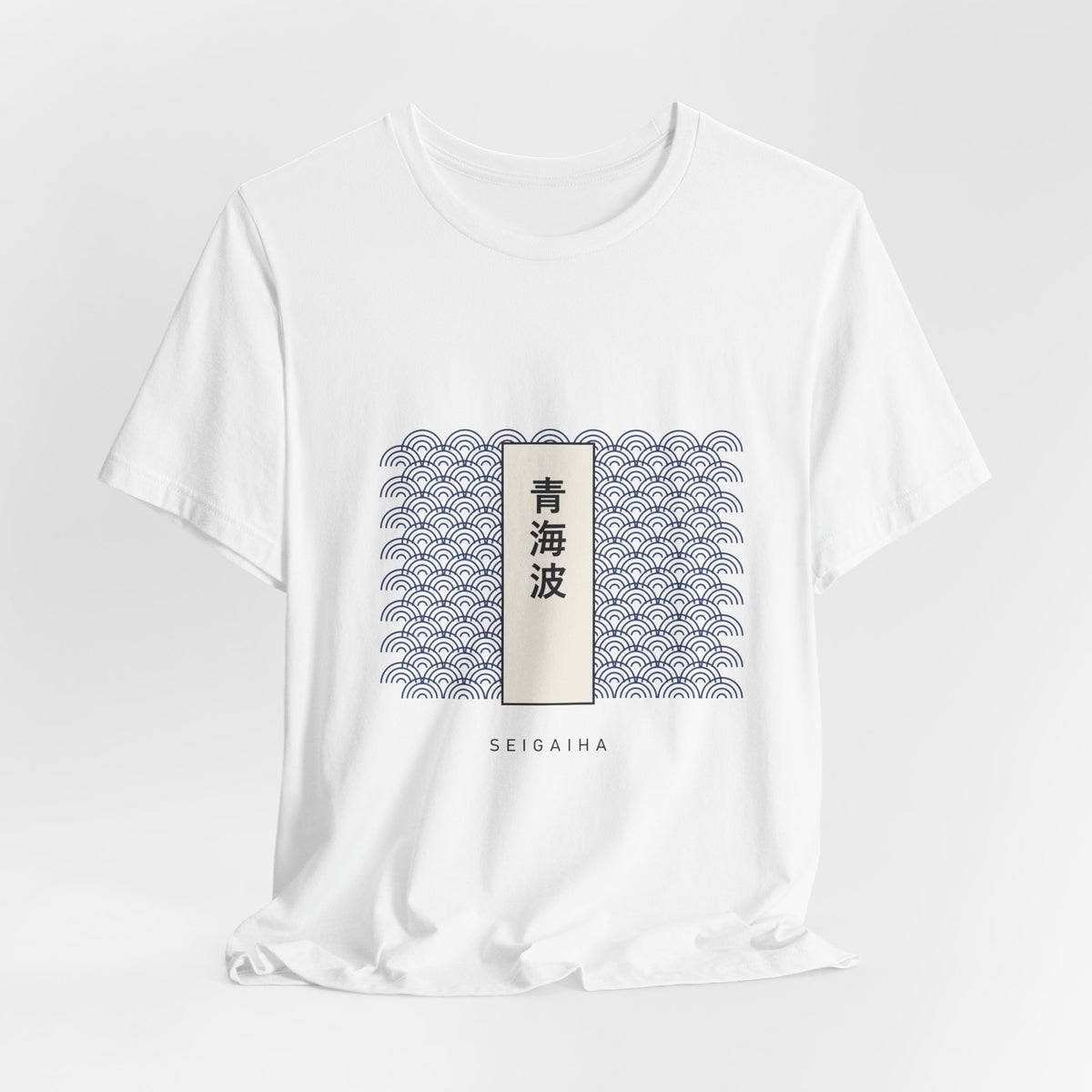 Seigaiha T-Shirt - original anime design, view 15