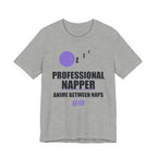 Professional Napper Anime T-Shirt in Athletic Heather
