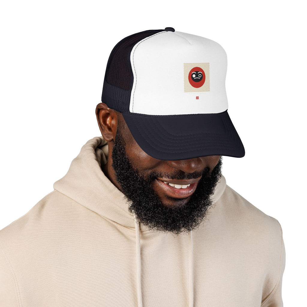 Daruma Wish Trucker Cap - original anime design, view 26