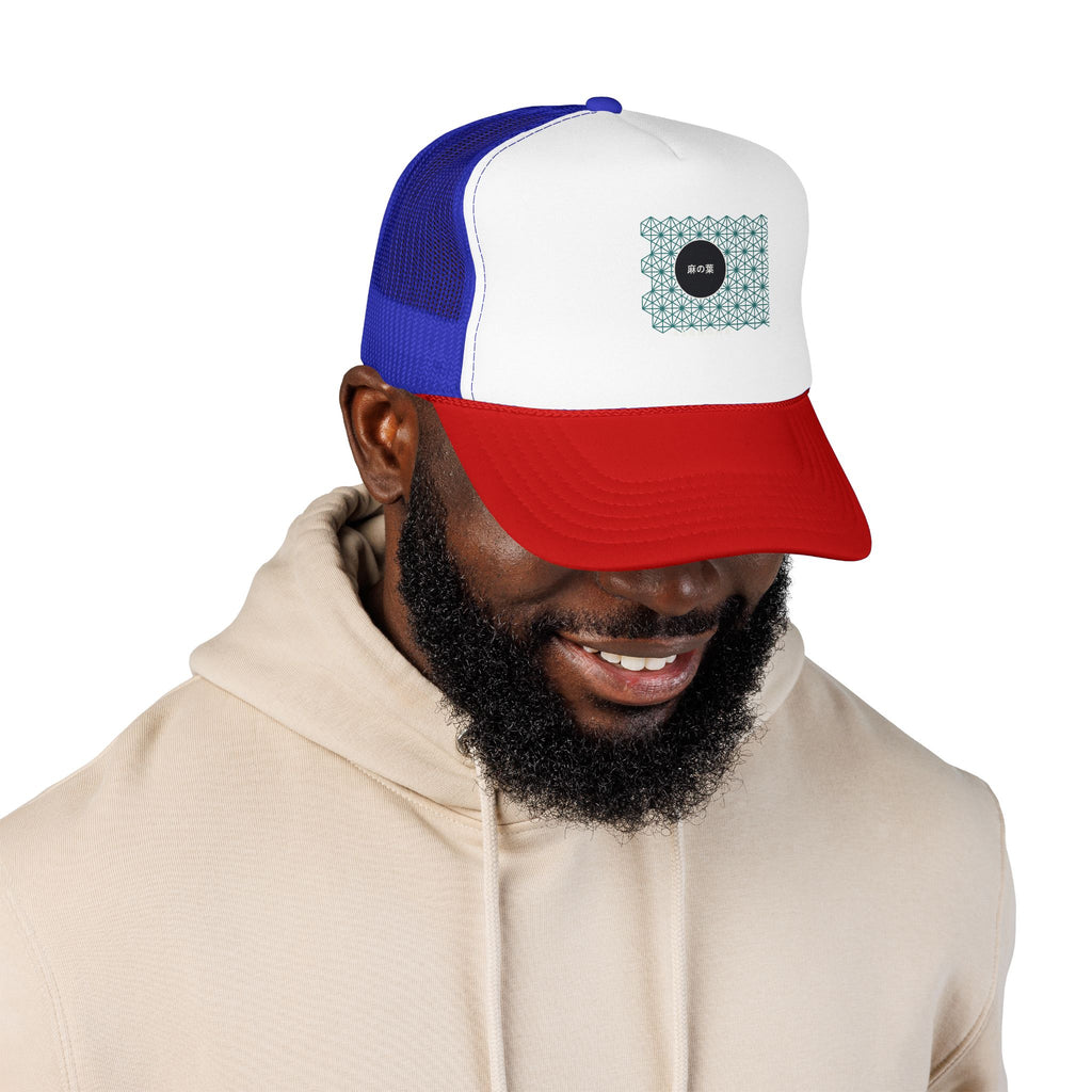 Asanoha Trucker Cap - original anime design, view 29