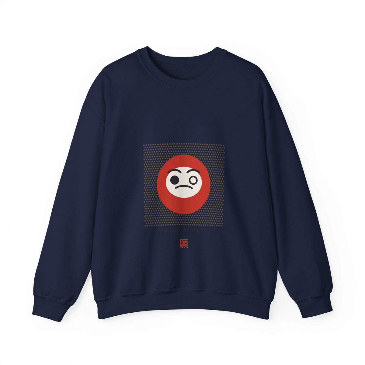 Daruma Wish Sweatshirt in Navy