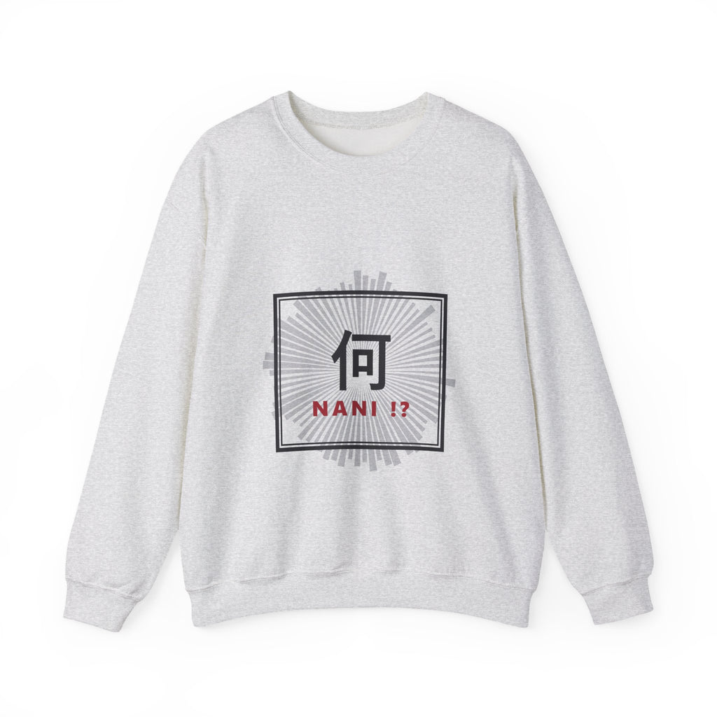 Nani!? Sweatshirt in Ash