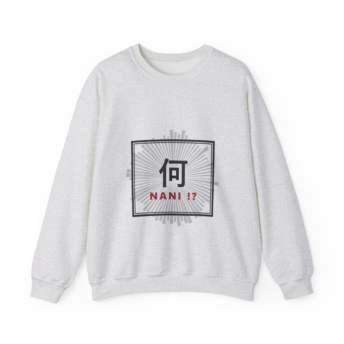 Nani!? Sweatshirt in Ash