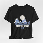 Ride The Wave Anime T-Shirt - original anime design, view 7
