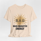 Main Character Energy Anime T-Shirt - original anime design, view 10