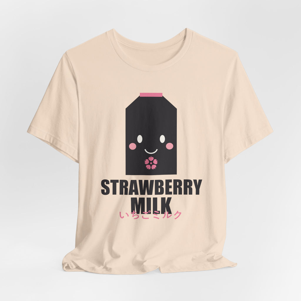 Strawberry Milk Anime T-Shirt - original anime design, view 10