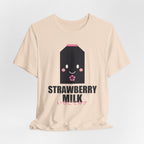 Strawberry Milk Anime T-Shirt - original anime design, view 10