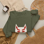 Kitsune Mask Sweatshirt - original anime design, view 27